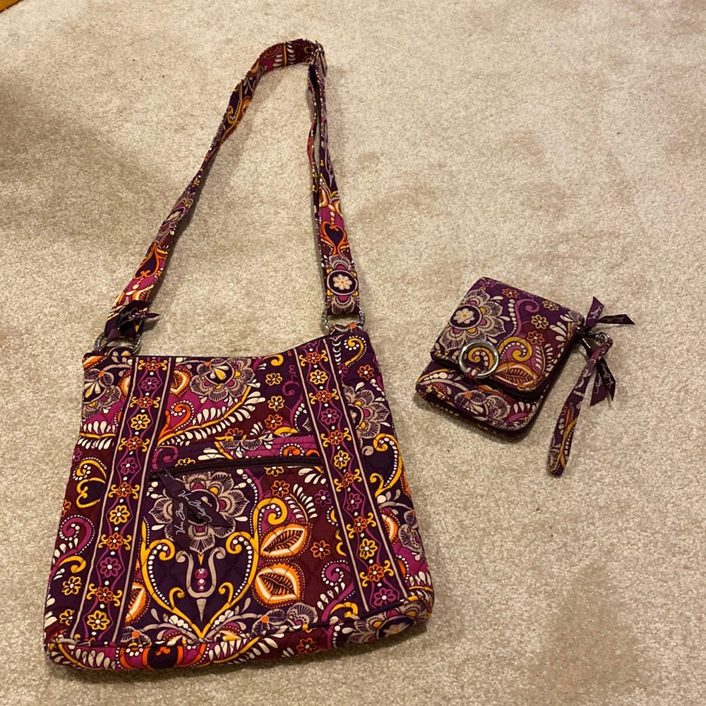 Vera Bradley Tote and Wallet